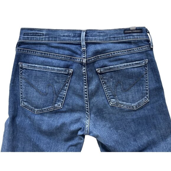 Citizens of Humanity Jeans Avedon Ankle Skinny Jeans Size 28 Blue Denim Mid Rise - Picture 4 of 13